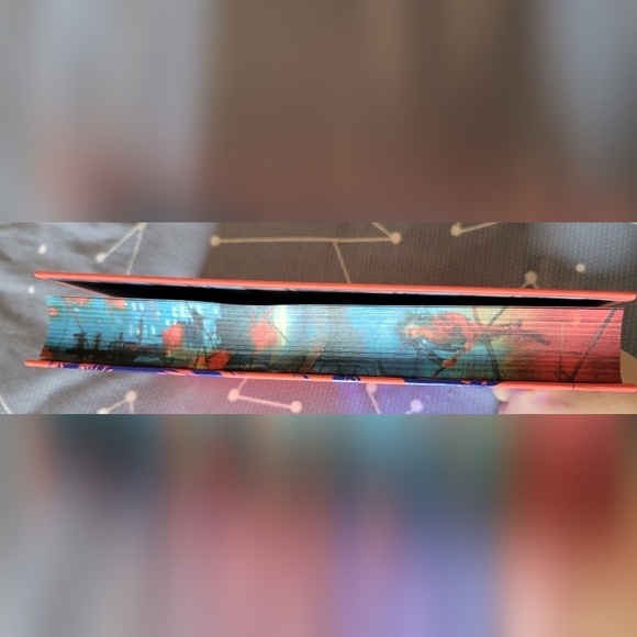 Signed Fairyloot IMMORTAL LONGINGS by Chloe Gong book with stenciled edges - Picture 3 of 9